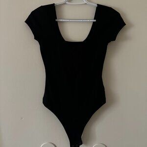 AE Square-Neck Short Sleeve Bodysuit